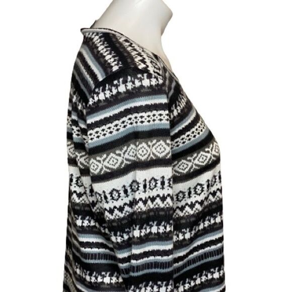 Kavu printed lightweight long sleeve knit sweater size L - Picture 9 of 16